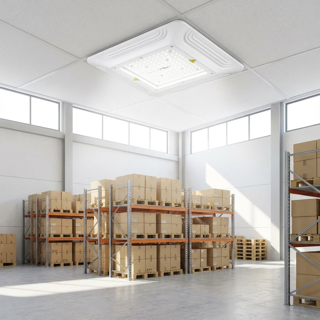 Shineon LED Canopy Light (SIGNA MK2), 95W, 5000K, Sensor