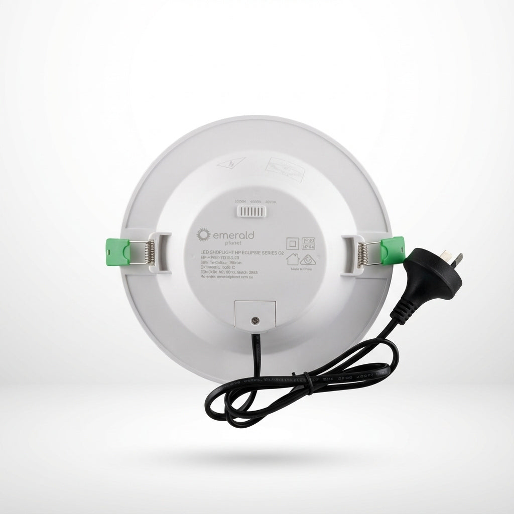Emerald Planet LED Shoplight HP Eclipse Series G2 Tri-colour Dimmable 20W 150m