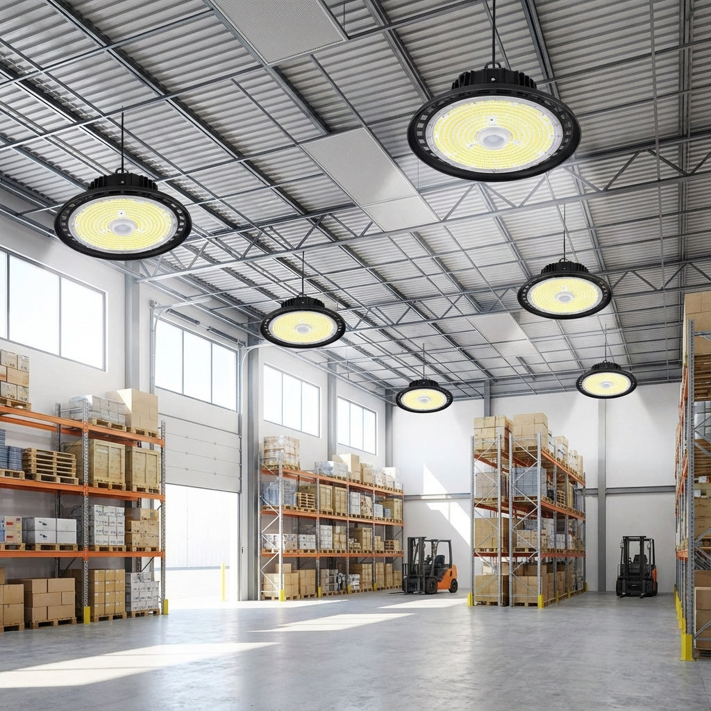 ERS Tech LED High Bay Light 150W CCT: 5000 - 5500K Occupancy + Daylight Sensor