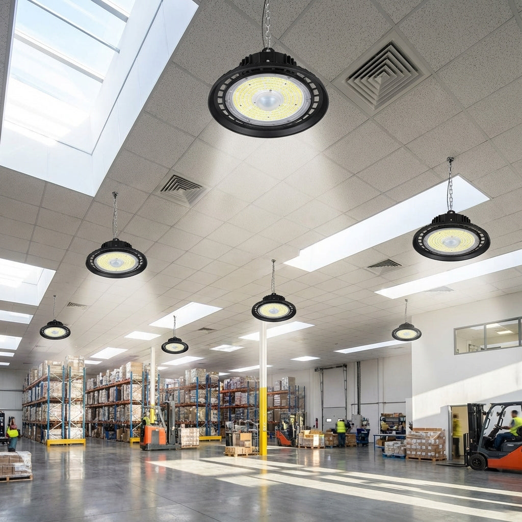 ERS Tech LED High Bay Light 75W CCT: 5000 - 5500K Occupancy + Daylight Sensor